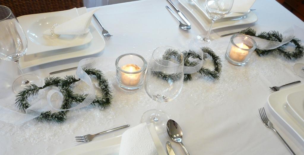 Mustertische Zur Winterhochzeit. Hochzeitsdeko - Tischdeko