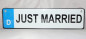 Preview: Hochzeitsdekoration - Just Married Auto-Schild. Autodeko 2