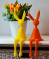 Preview: Kantenhocker, Hase "Klara", 29 cm in 4 Farben