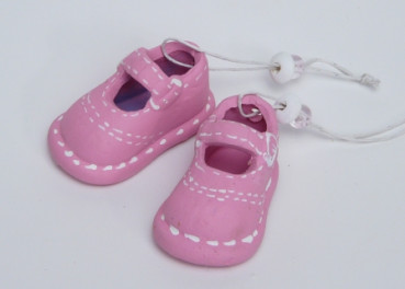 Babyschuhe rosa oder blau