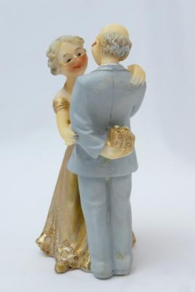 figur zur Goldhochzeit, Tortenfigu