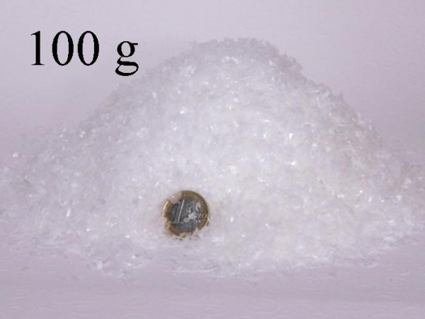 Schnee zum Streuen (100 g) - Streudekration, Streuschnee - 2